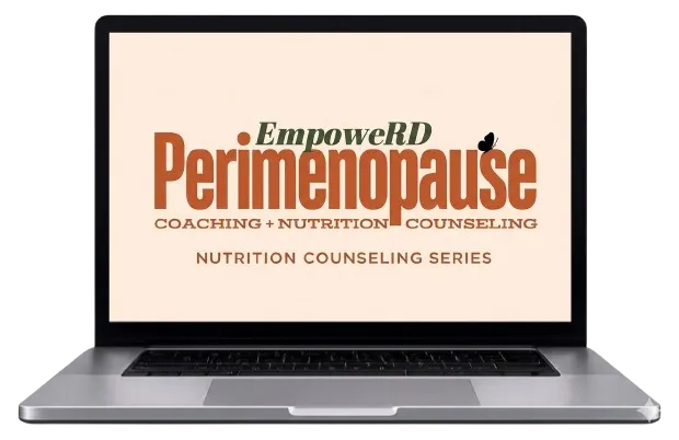 EmpoweRD Perimenopause Certificate Program mockup
