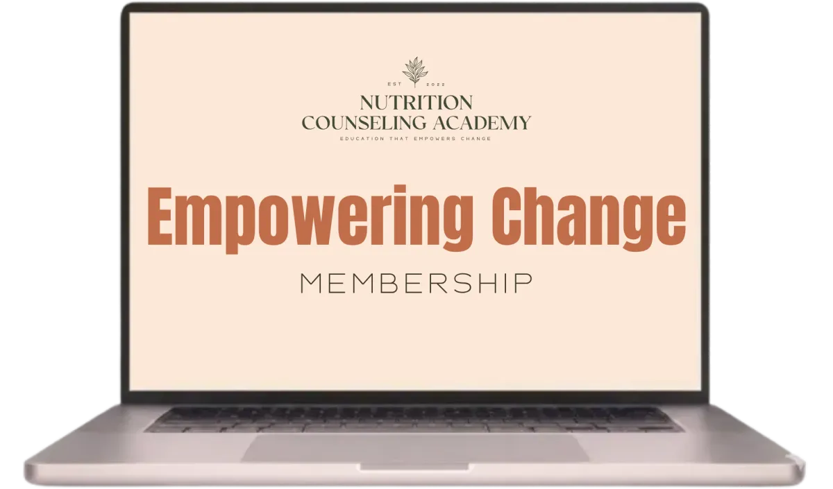 Empowering  Change  Membership mockup