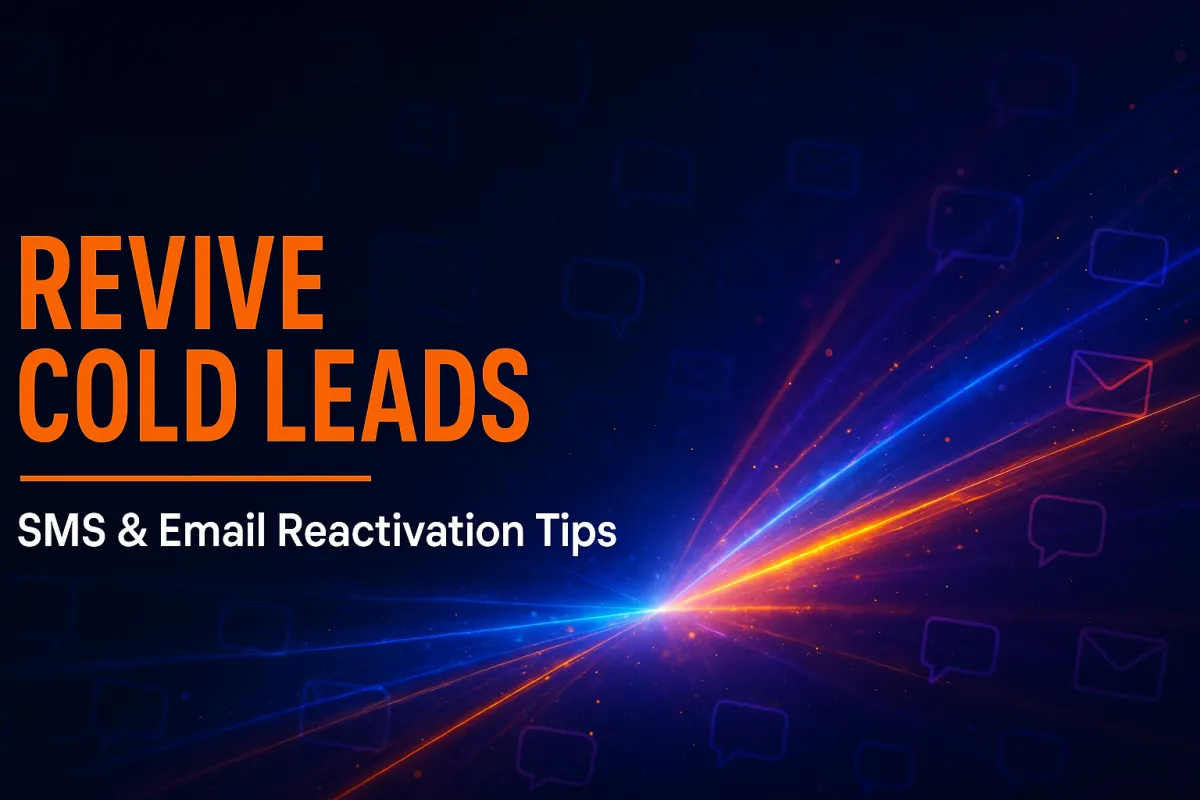 Revive Cold Leads: SMS & Email Reactivation Tips