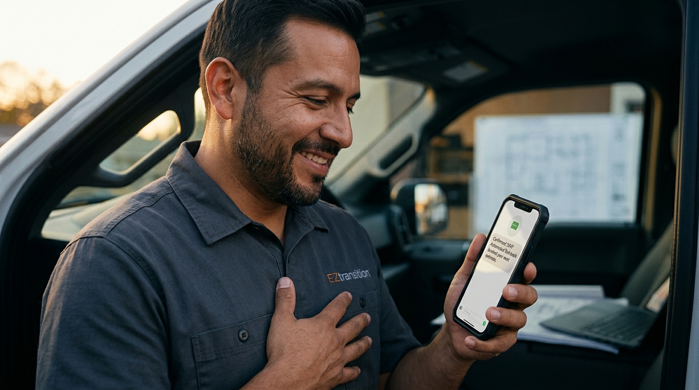 Discover how an automated review request system for local service providers builds a 5-star reputation for roofers and remodelers without manual office work.