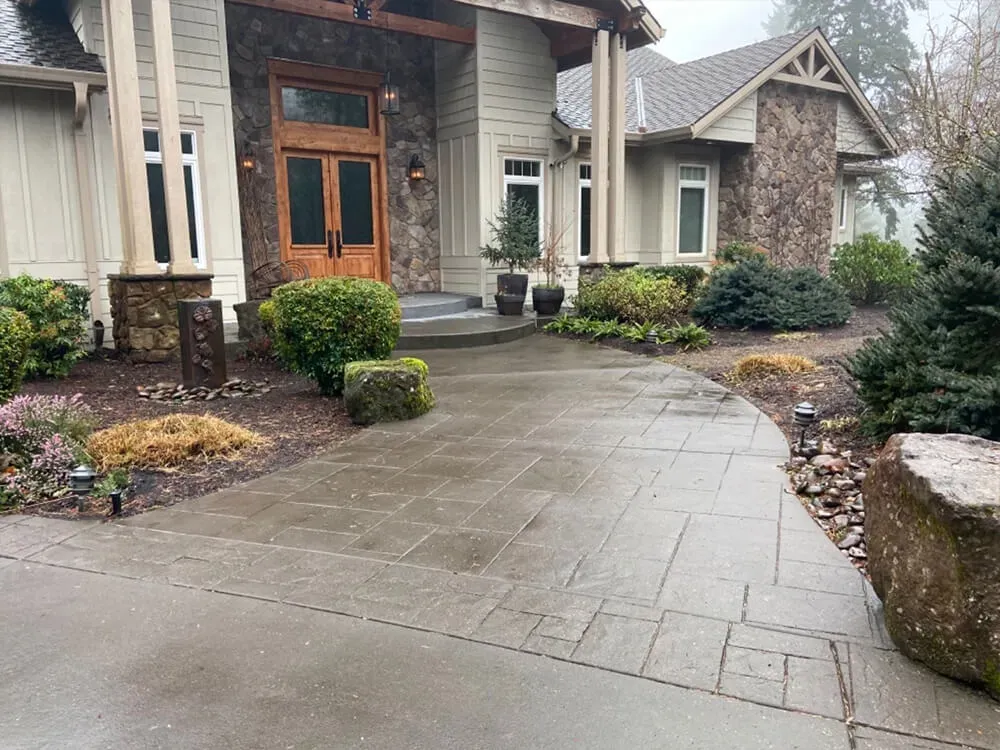 Portland Concrete levels Driveway