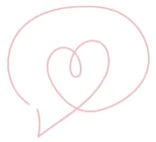 Sarah Jarvis Logo Heart within a speach bubble
