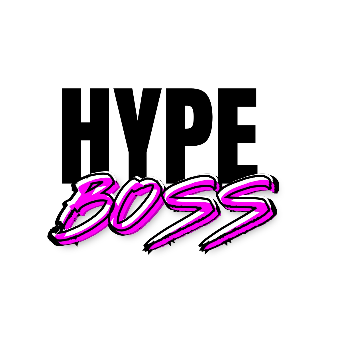 podplus studios logo, hype boss logo, podcast brilliance logo 