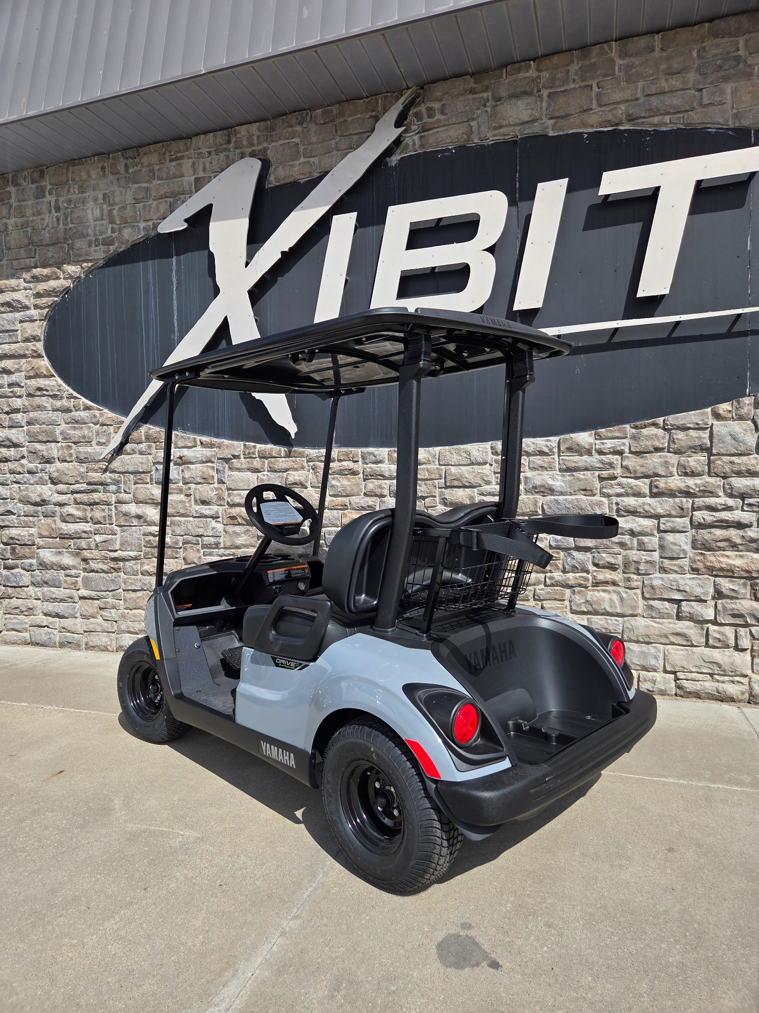 Sleek street-legal cruiser custom golf car with aerodynamic low profile and metallic finish