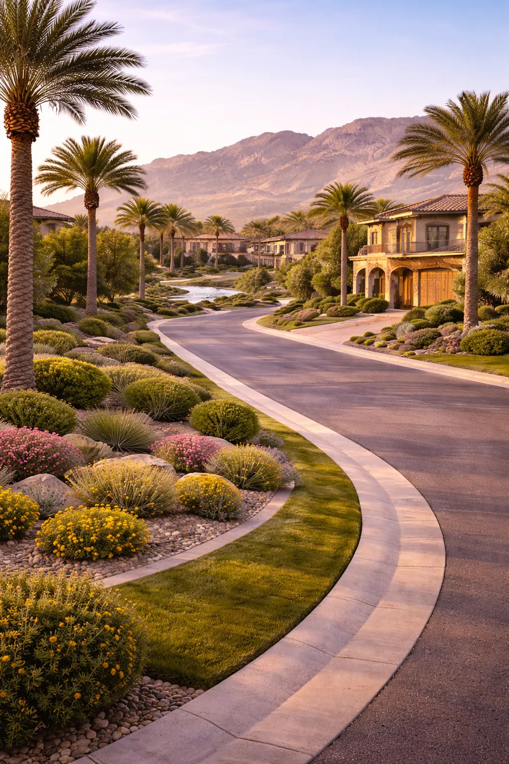 Luxury residential setting for comparing Roma Hills and Anthem Country Club