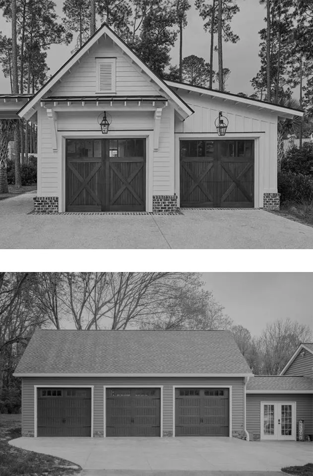 Detached two-car garage built in Mt. Lebanon, Pittsburgh