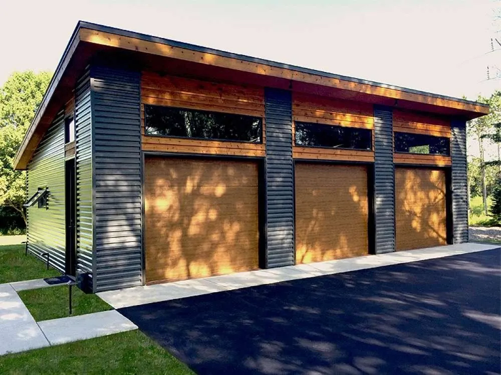 A stunning, 3 bay garage built in Castle Shannon, Pittsburgh, PA.