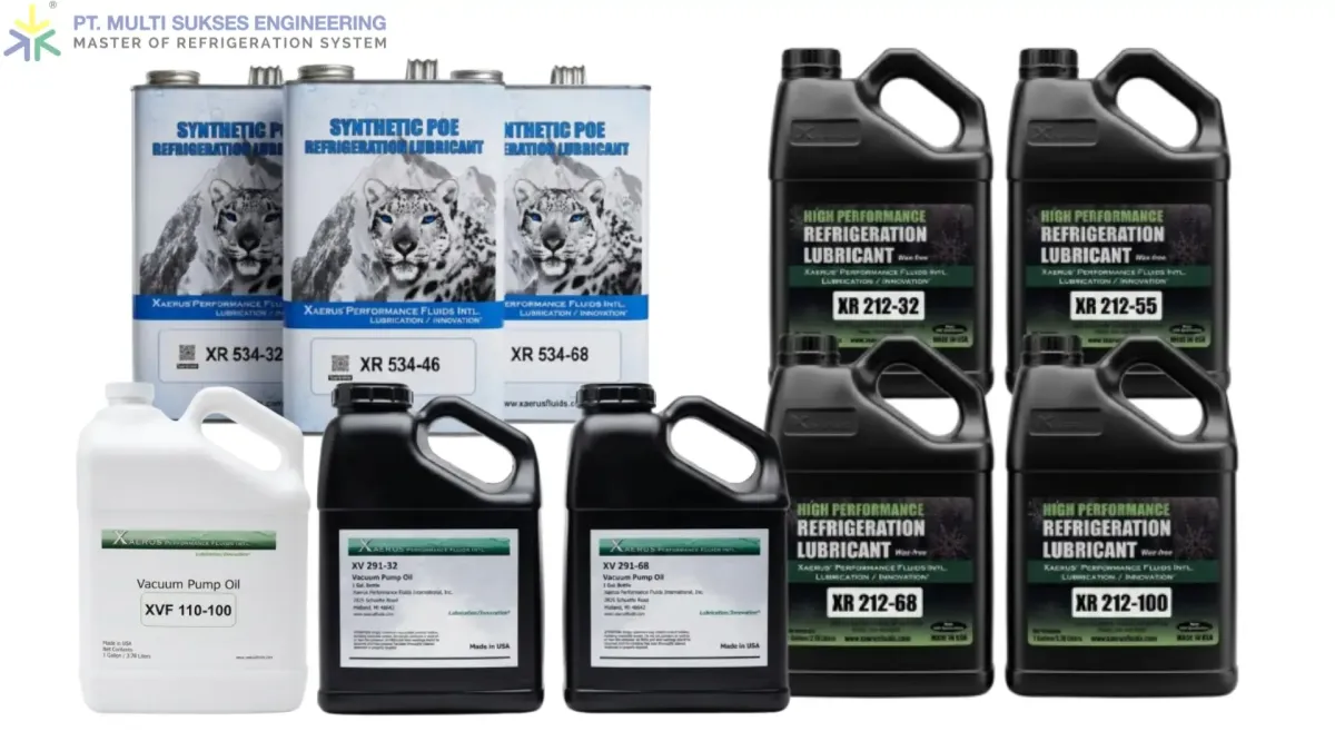 XAERUS Refrigeration Oil: Solusi Pelumasan Berkinerja Tinggi untuk Sistem Refrigerasi Industri