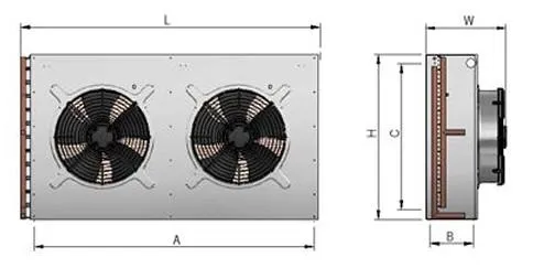 Guntner 1×2 Fan Condenser