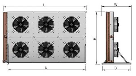 Guntner 2×3 Fan Condenser