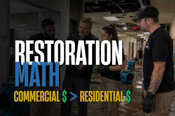 Why Commercial Restoration Pays Better Than Residential