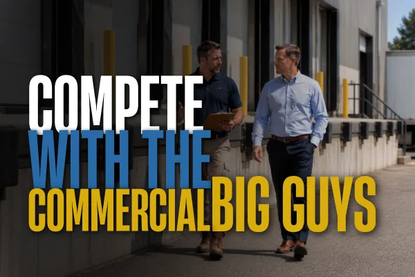 How to Compete with the "Big Guys" in Commercial Restoration (Without Pretending to Be One)