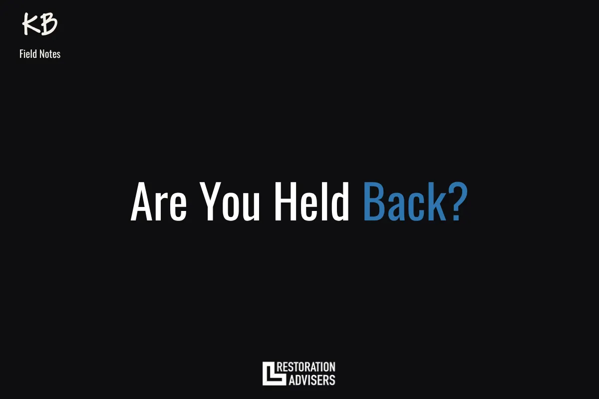 The ONE THING Holding Your Restoration Company Back