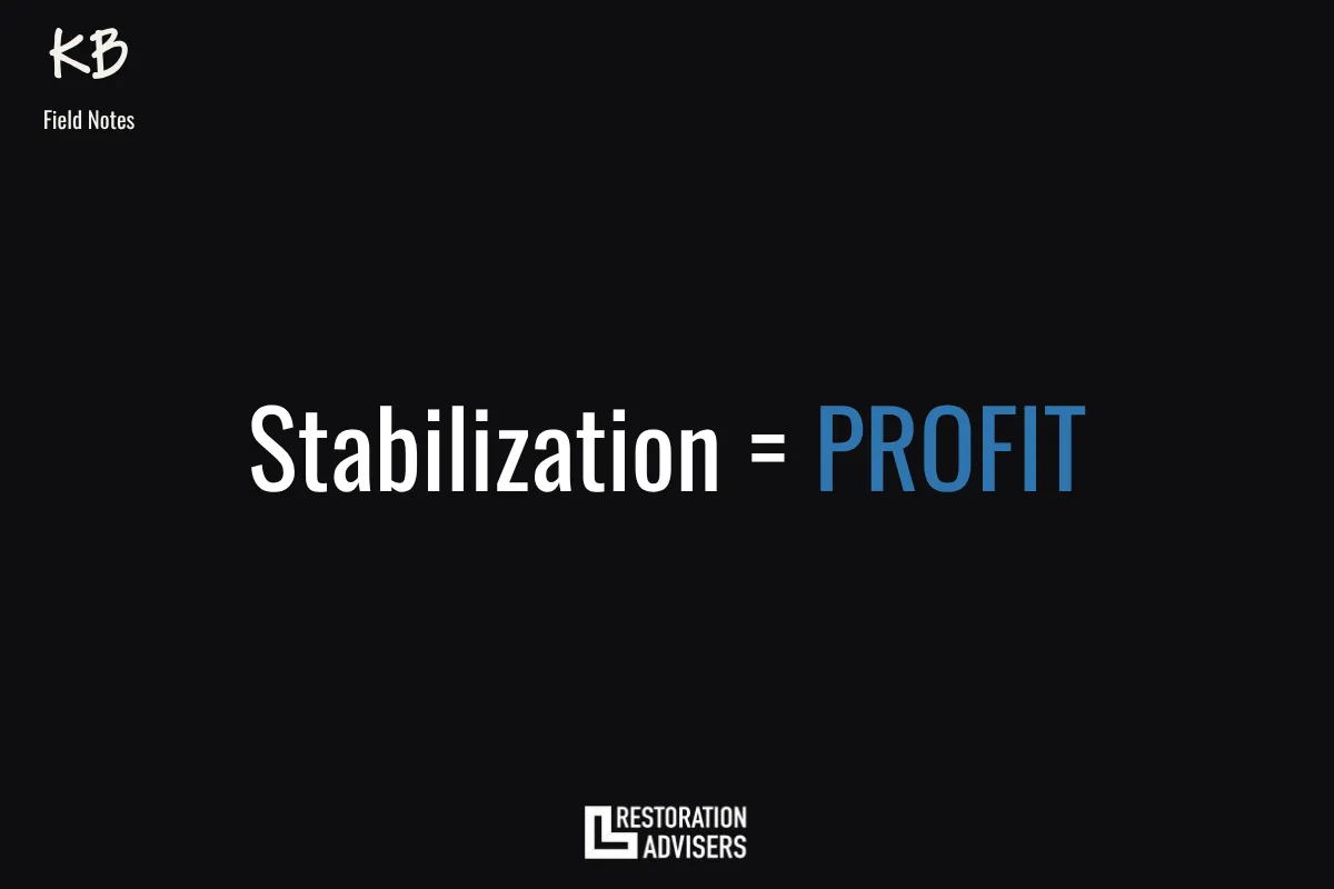 The Stabilization Phase You're Skipping Is Costing You Money (And Putting Lives at Risk)
