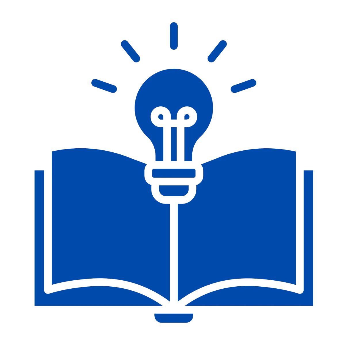 An icon of an open book with a lightbulb above it, paired with the text: "Practical lessons on menu psychology, pricing, and placement."