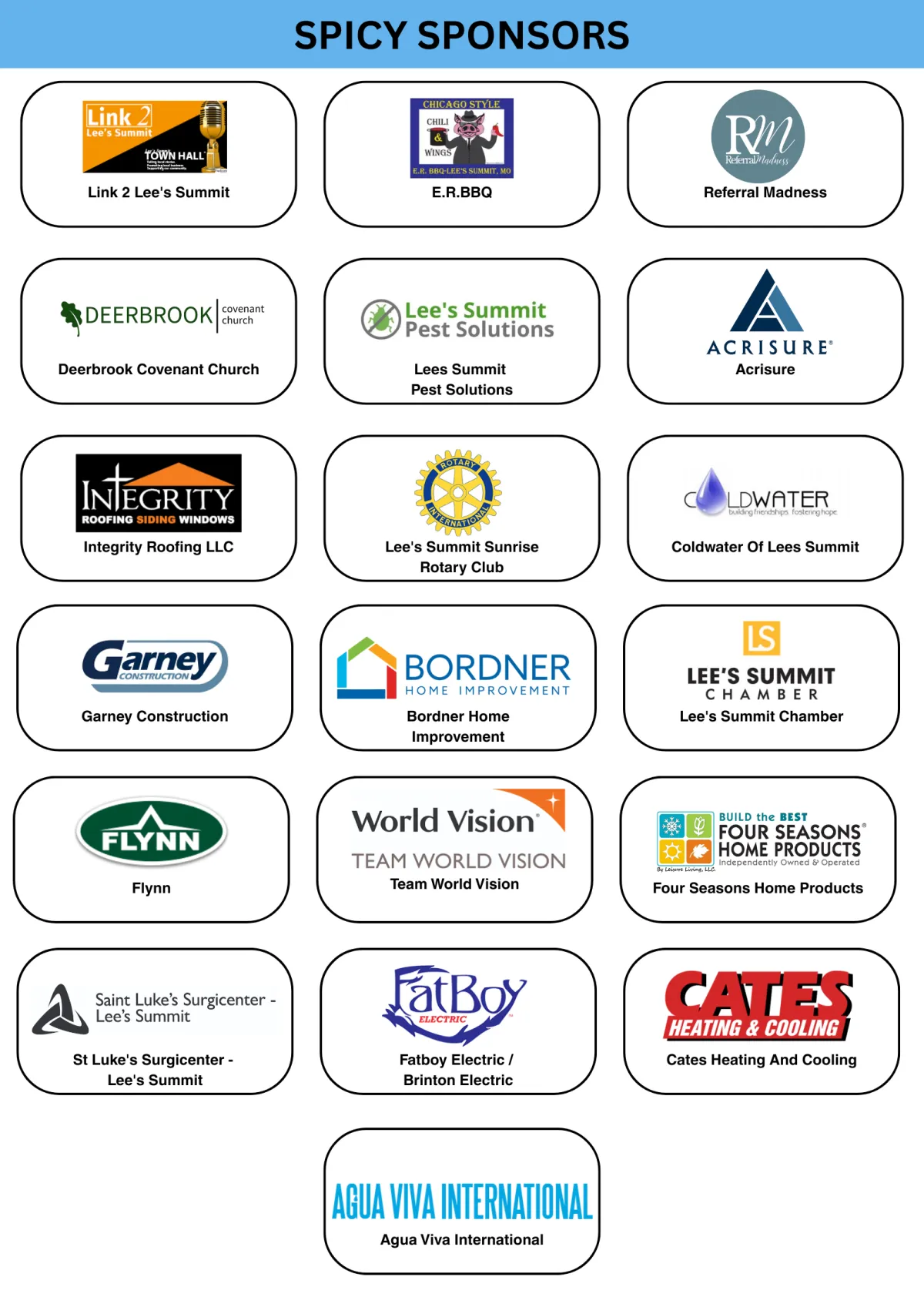 Spicy Sponsors 2024