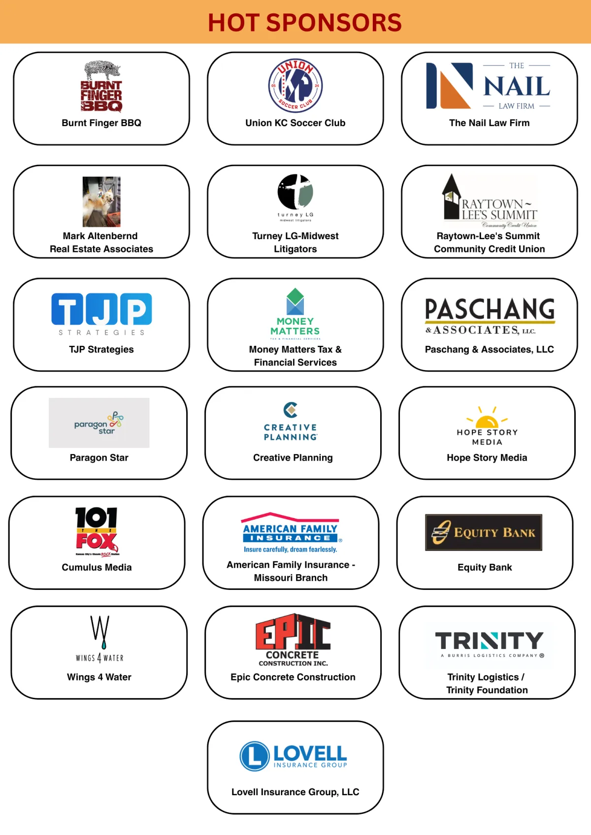 Hot Sponsors 2024