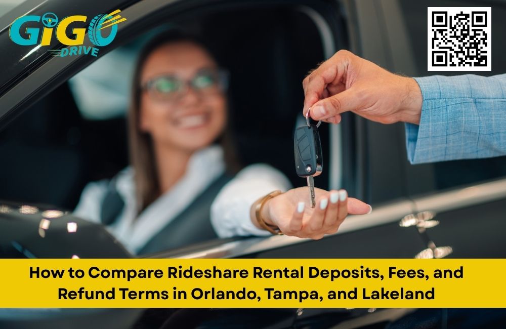 How to Compare Rideshare Rental Deposits, Fees, and Refund Terms in Orlando, Tampa, and Lakeland