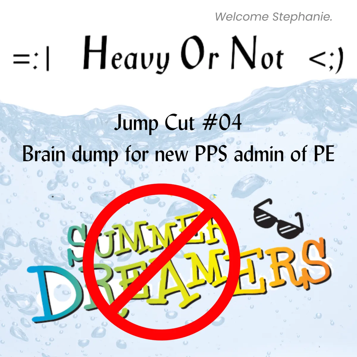 Heavy Or Not, The OG Swim Guide, episode #4