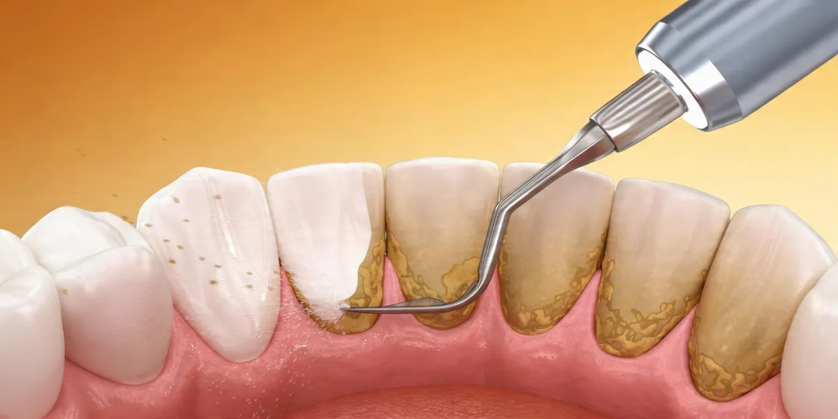 Scaling and polishing dental cleaning service in Alor Setar