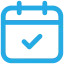 Calendar icon representing Stonebridge Wealth Systems financial events and workshops