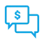Money icon representing ongoing financial support and retirement planning advice