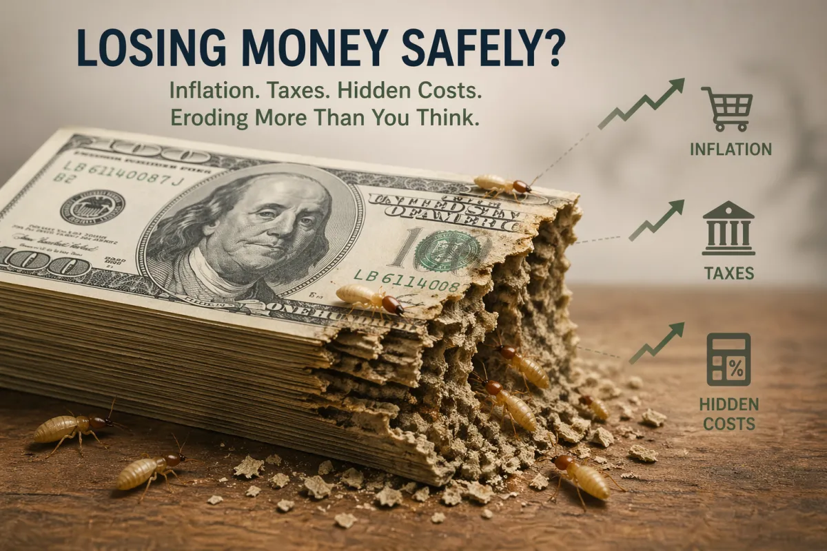 Are You “Losing Money Safely” in Retirement? Rethinking Cash, CDs, and Security