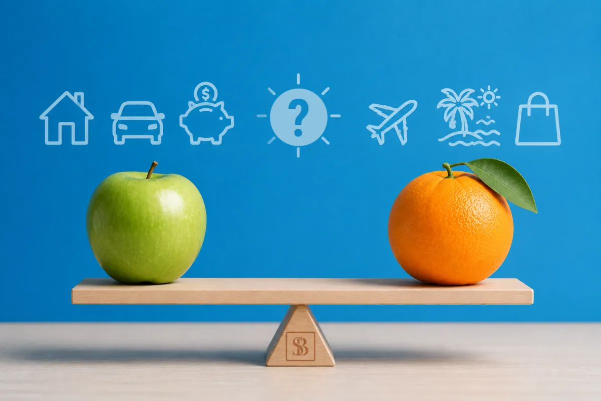 Apples and Oranges Comparison