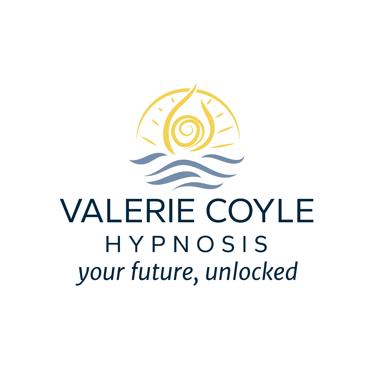 Valerie Coyle Hypnosis logo, symbolizing professional services to help clients become unstuck.