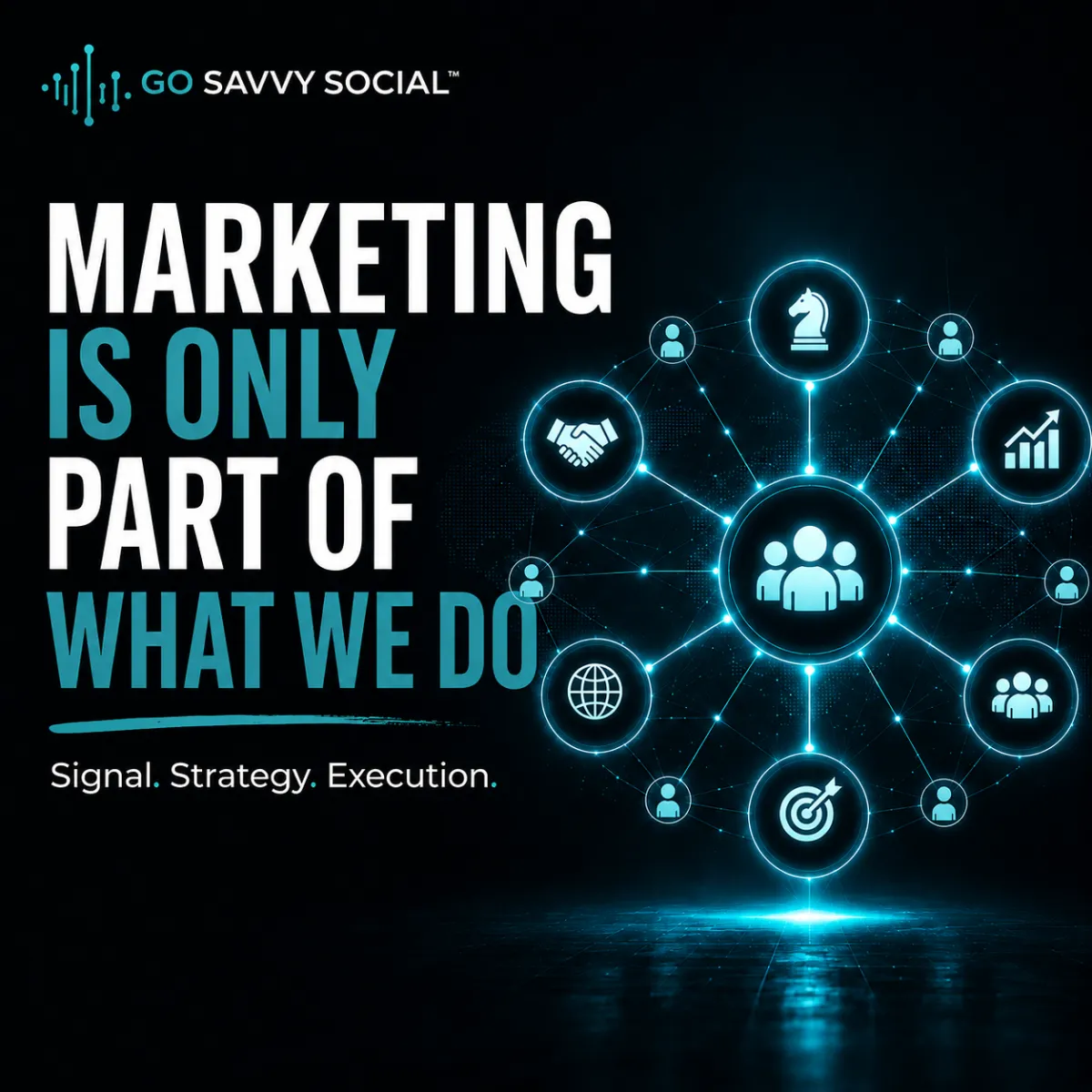 Marketing Is Only Part of What We Do