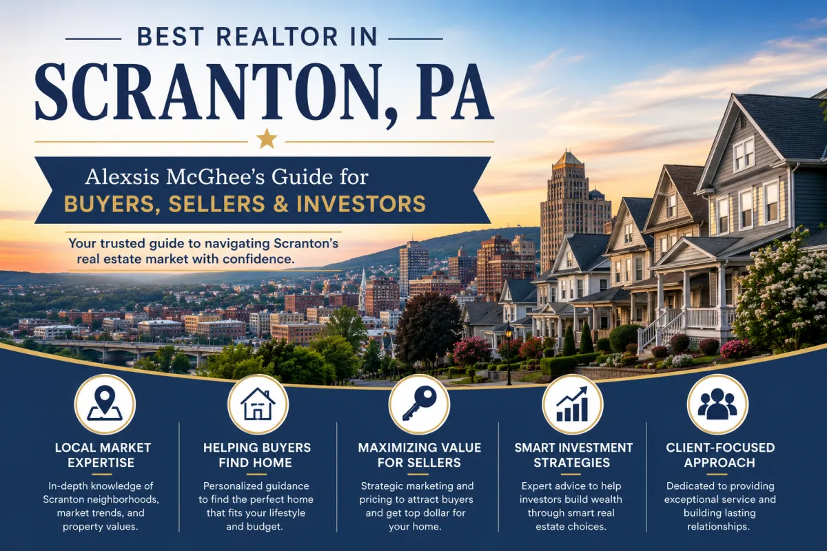 Best Realtor in Scranton PA: Alexsis McGhee's Guide for Buyers, Sellers & Investors