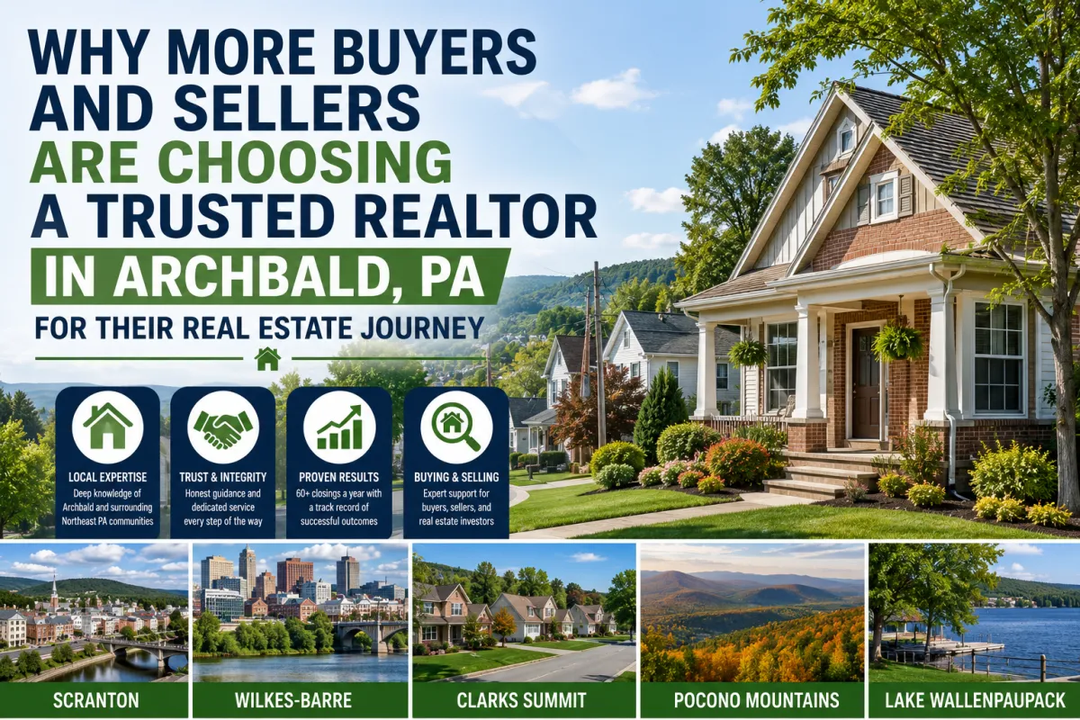 Beautiful residential home in Archbald, PA with expert guidance from Alexsis McGhee, trusted Realtor serving Northeast Pennsylvania