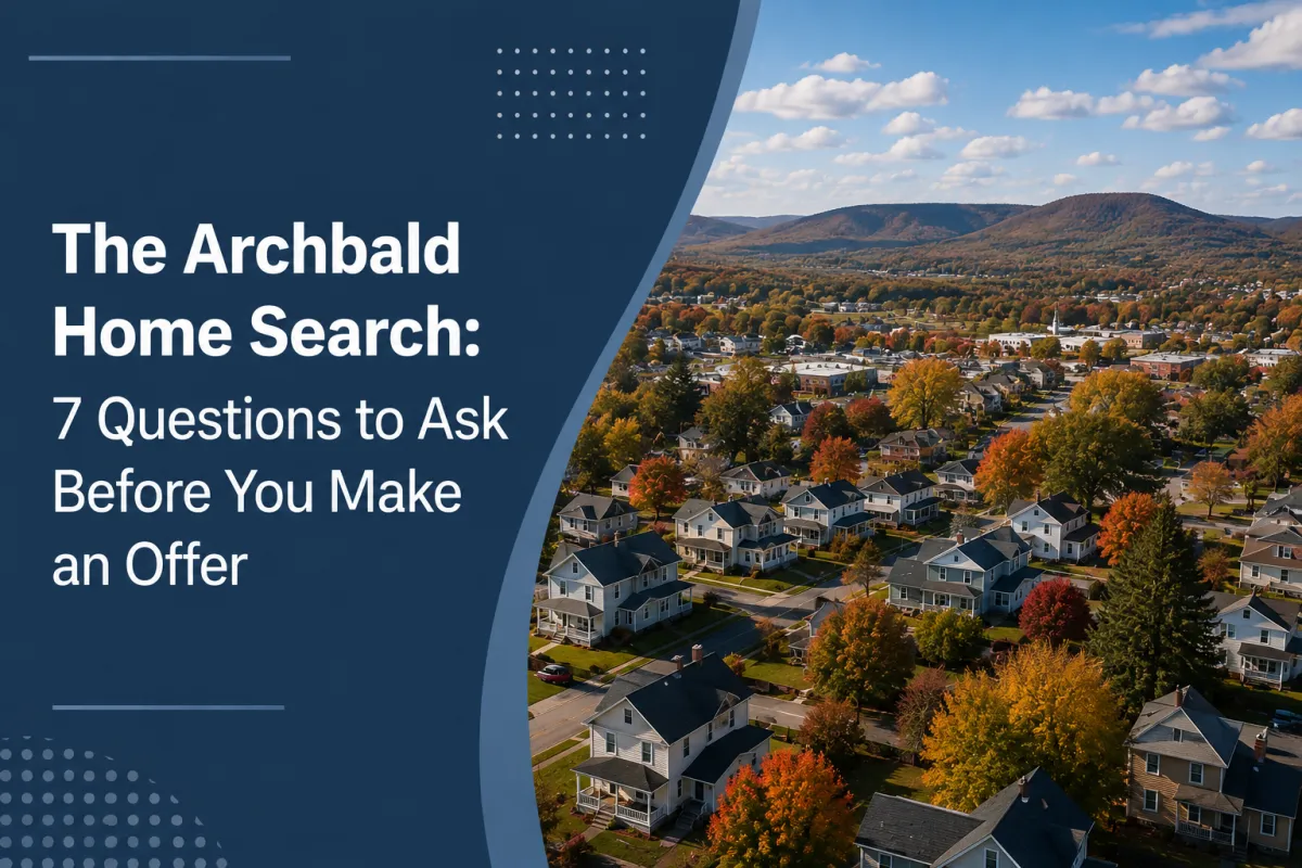 Archbald PA home search and buying a home