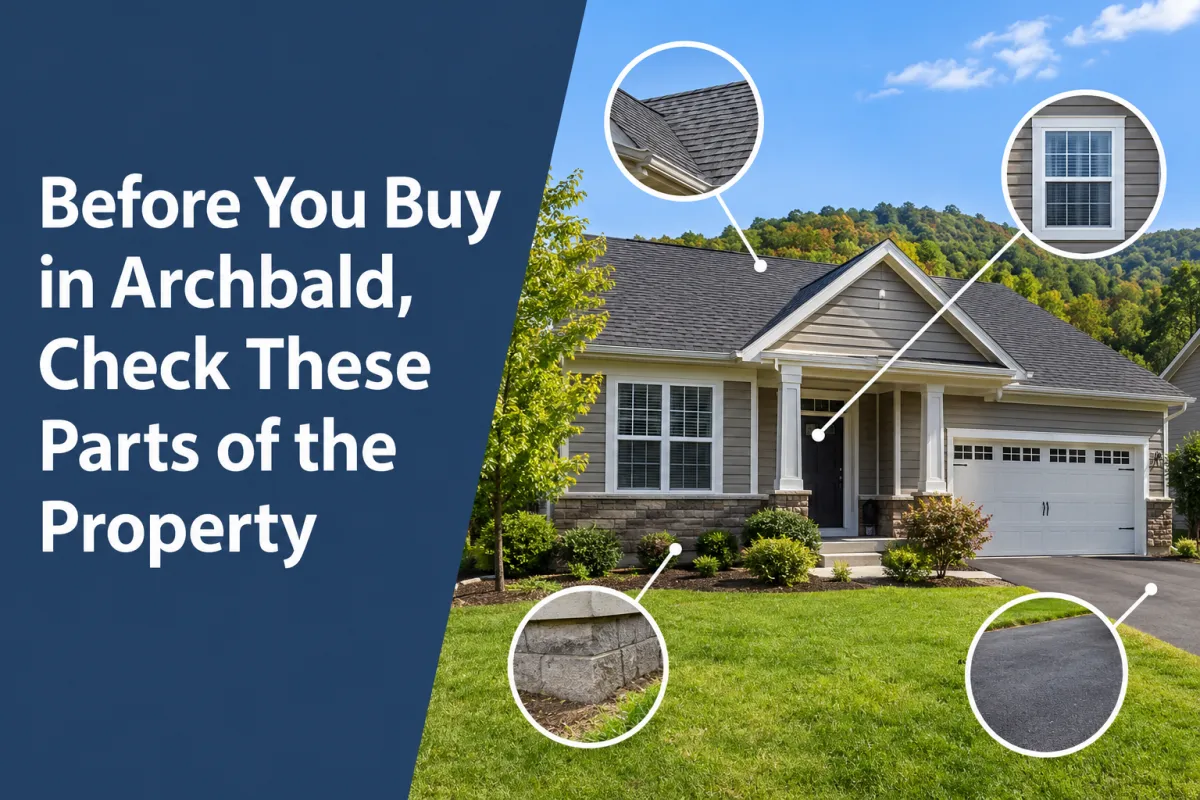 Archbald PA home inspection areas buyers should check before buying