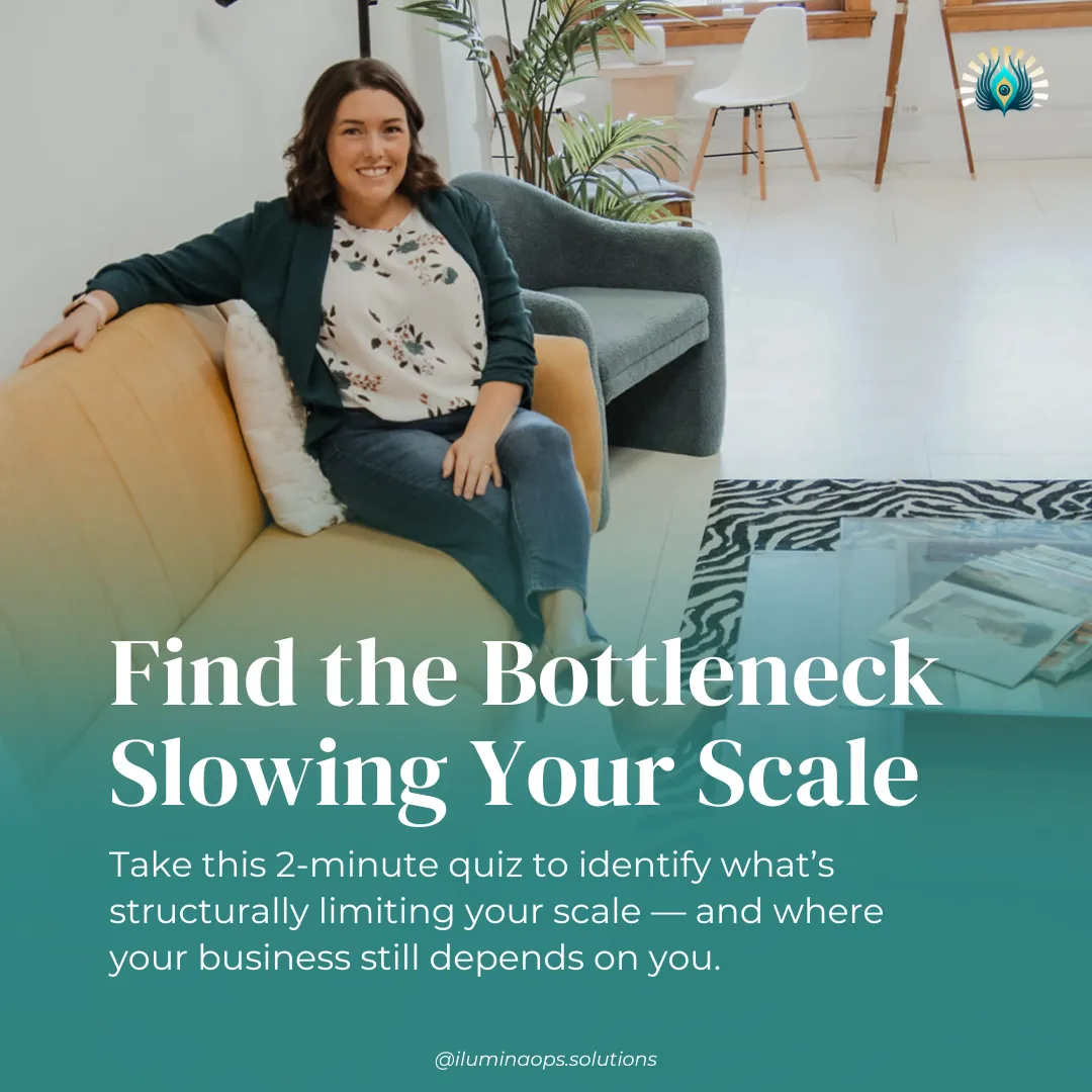Find the Bottleneck Slowing Your Scale | Identify what’s structurally limiting your growth.