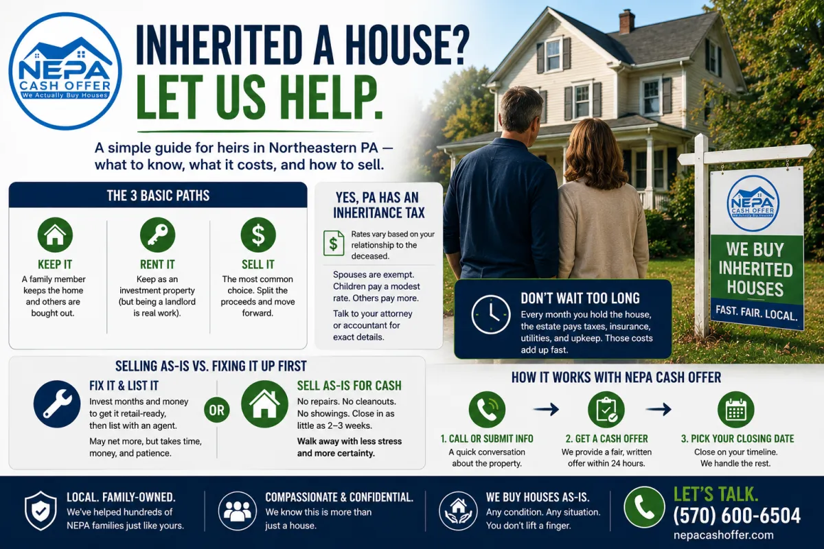 Selling an Inherited House in NEPA: A Plain-English Guide
