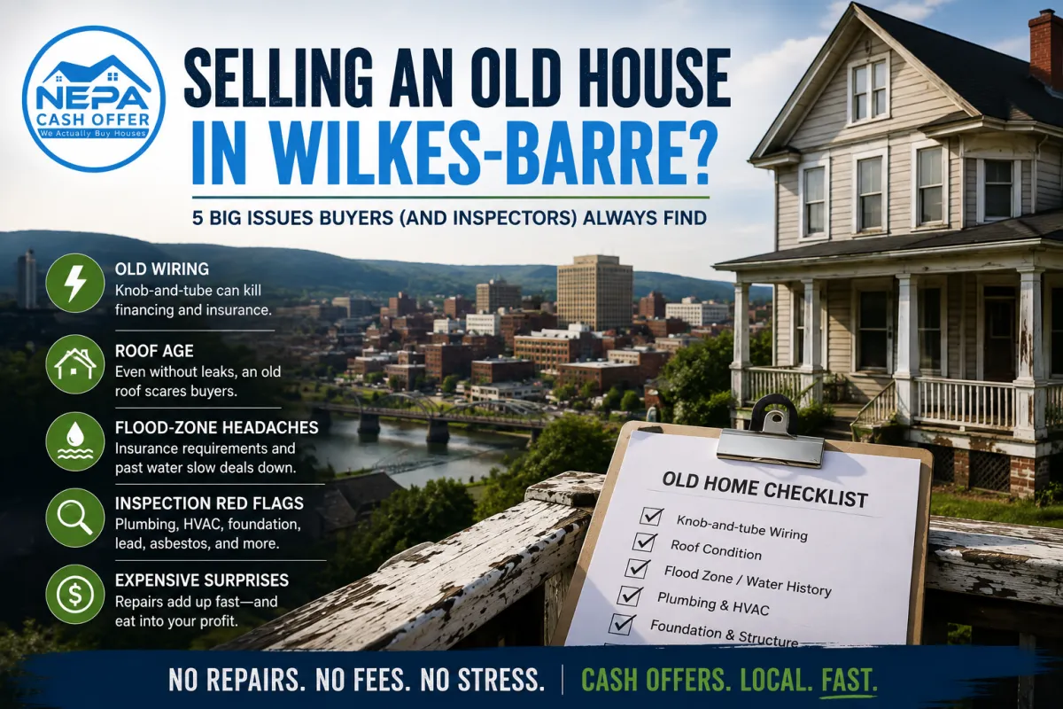 Selling an Older Home in Wilkes-Barre: What Buyers Really Look For