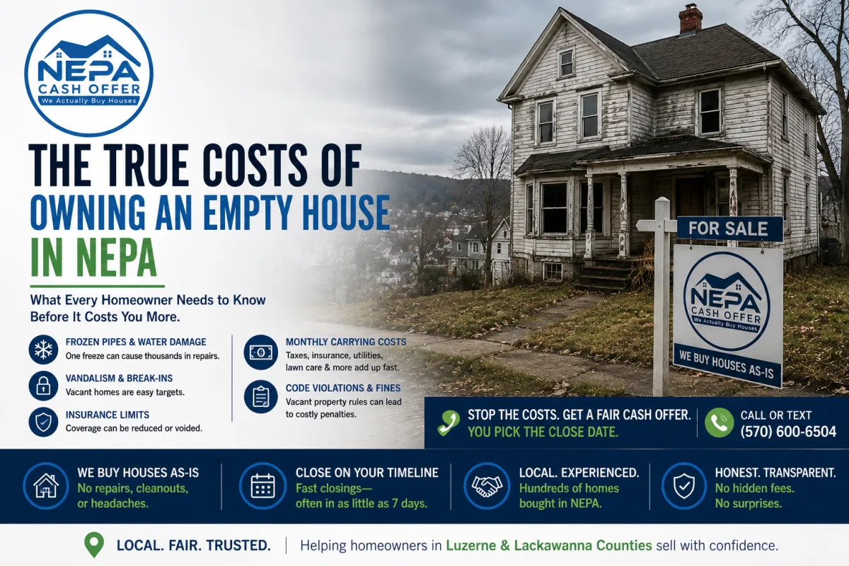 Selling a Vacant House in NEPA Before It Becomes a Problem