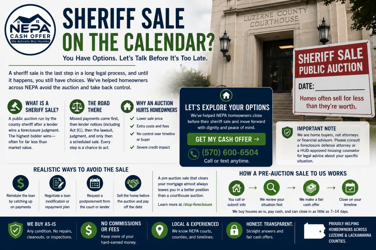 What Happens at a Sheriff Sale in Pennsylvania (and How to Avoid One)