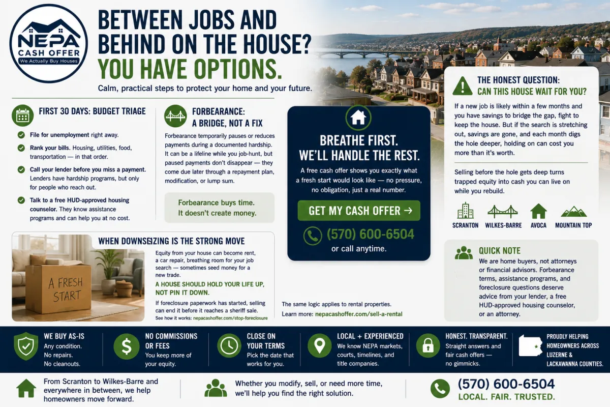 Job Loss and Your Mortgage: Options for NEPA Homeowners