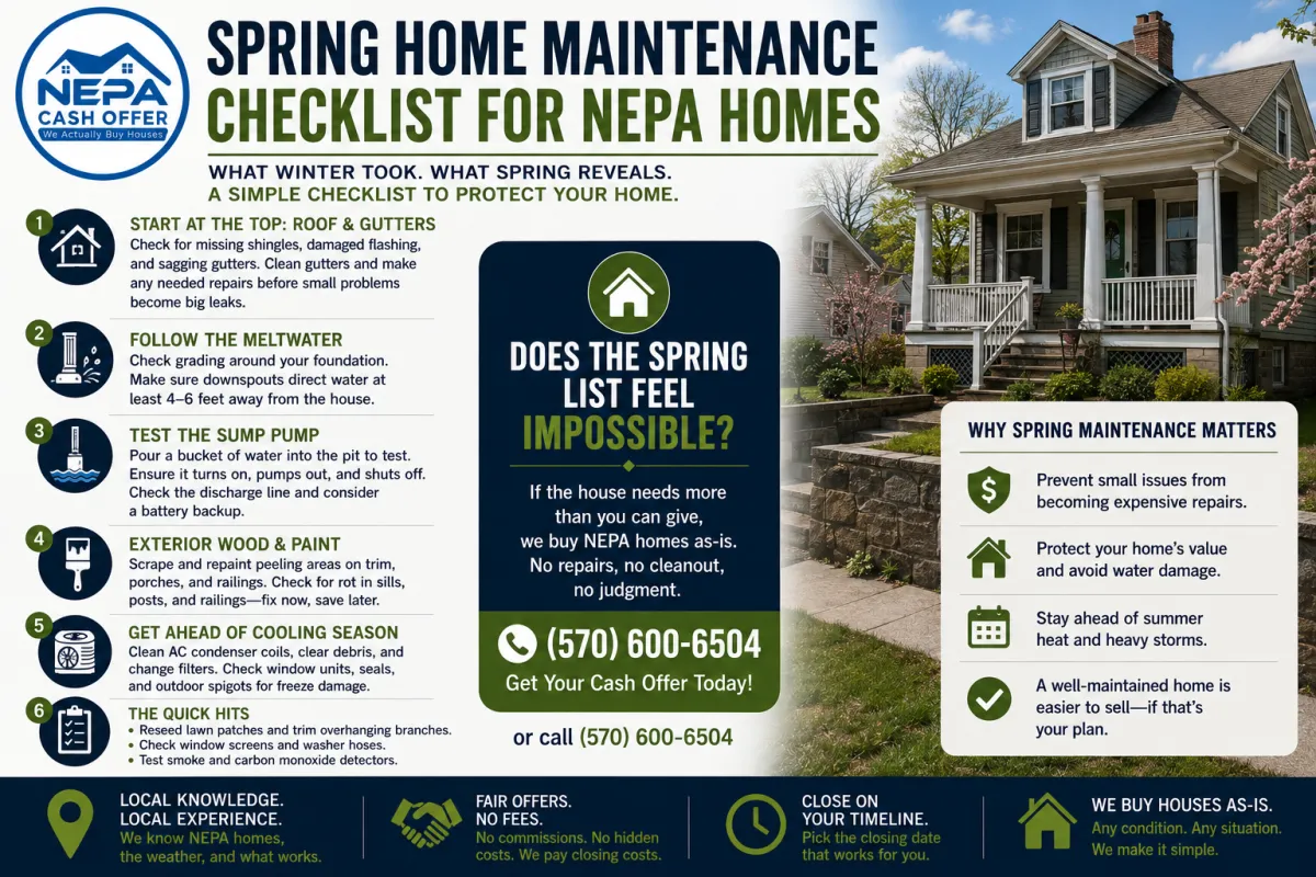 The Spring Home Maintenance Checklist for NEPA Homeowners