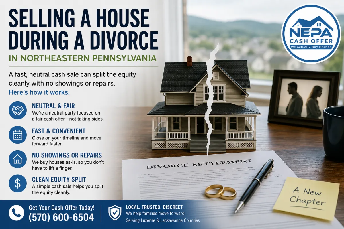 Selling a House During a Divorce in NEPA