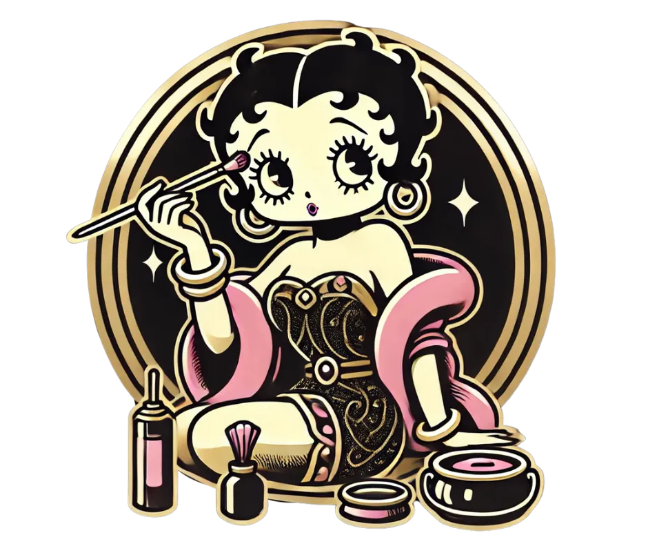 person holding brown and white makeup brush