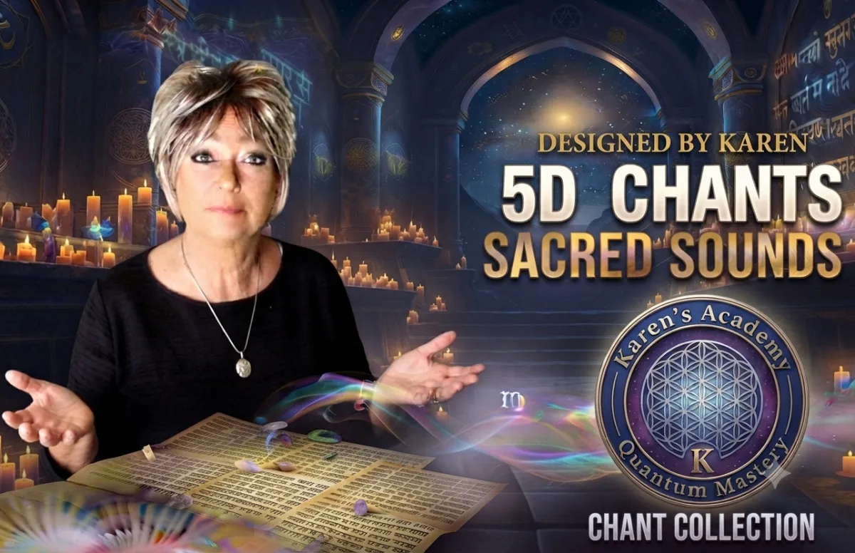Visual representation of spiritual connection and 5D ascension