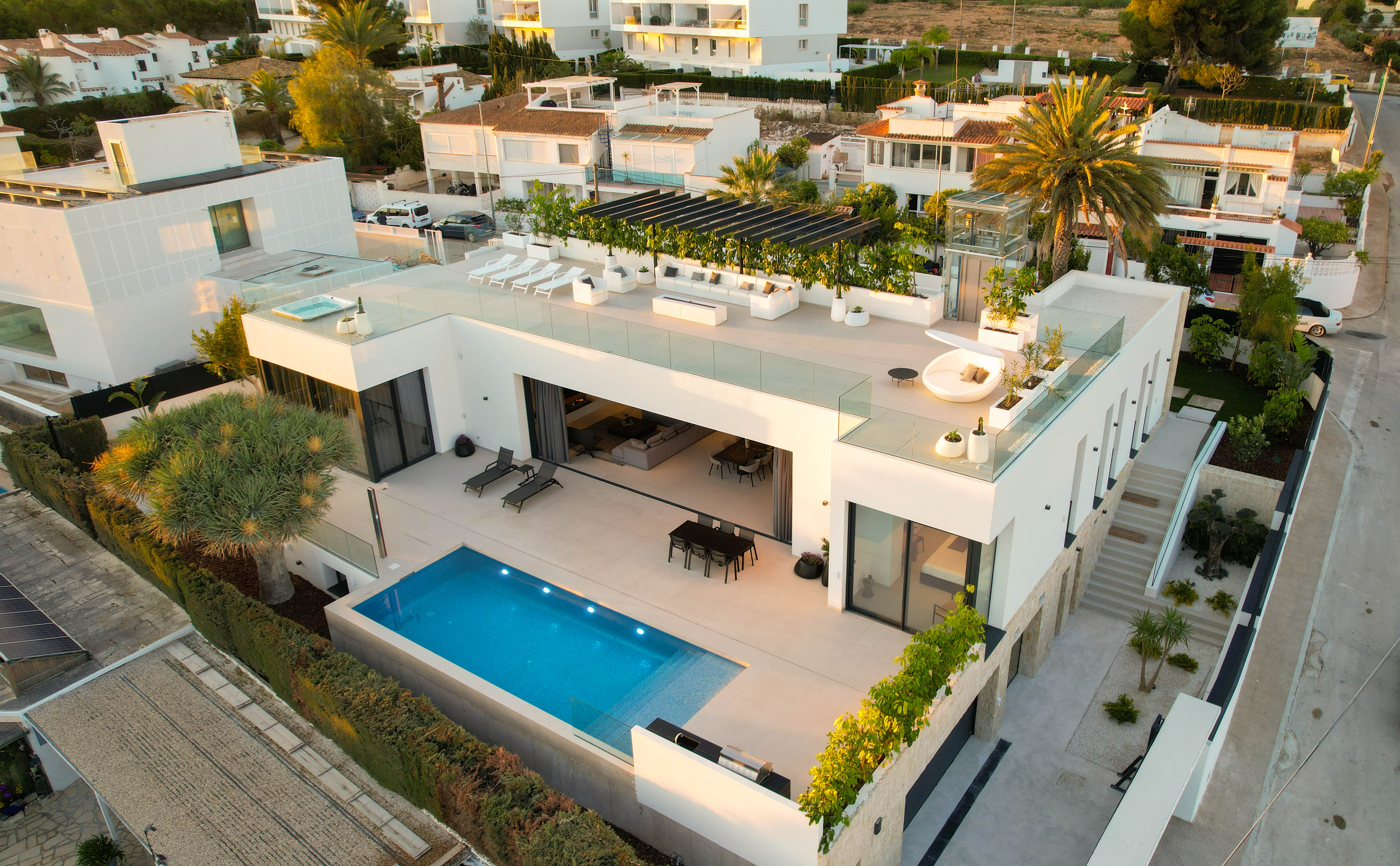 Luxury Premium New Villa Vega in Albir for Sale, Private Pool and ea Views 