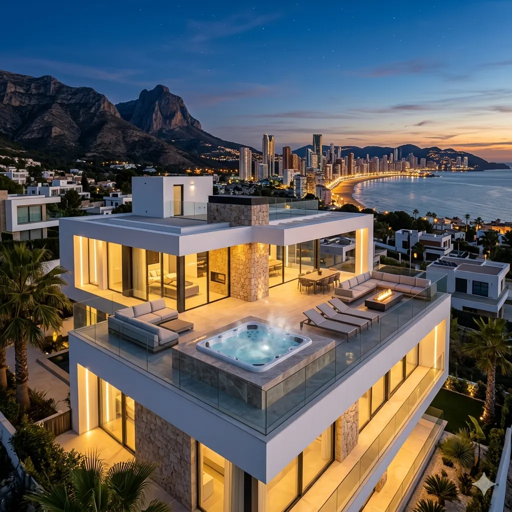 Premium sea-view loft apartment Calpe
