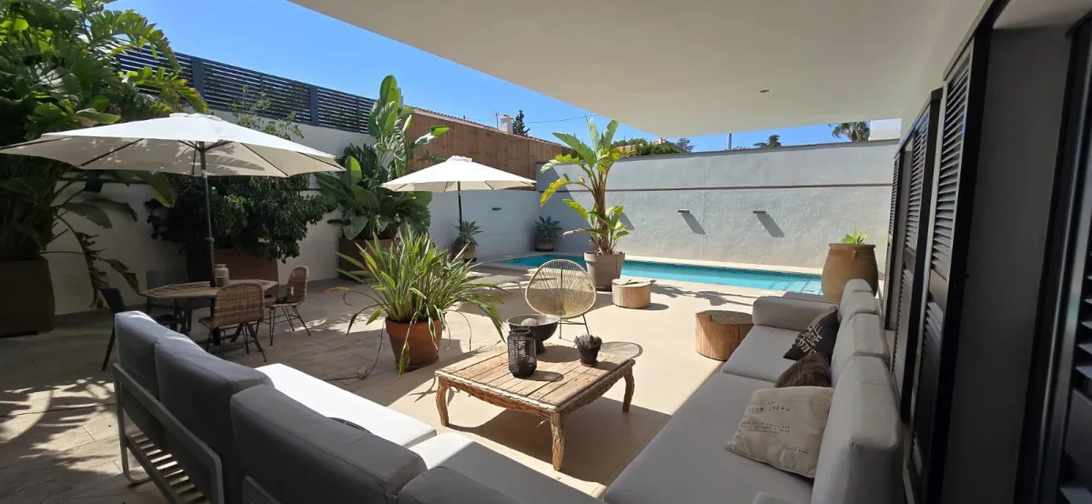 Fachada de la casa
