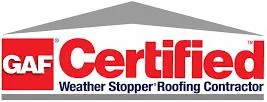 GAF certified roofer