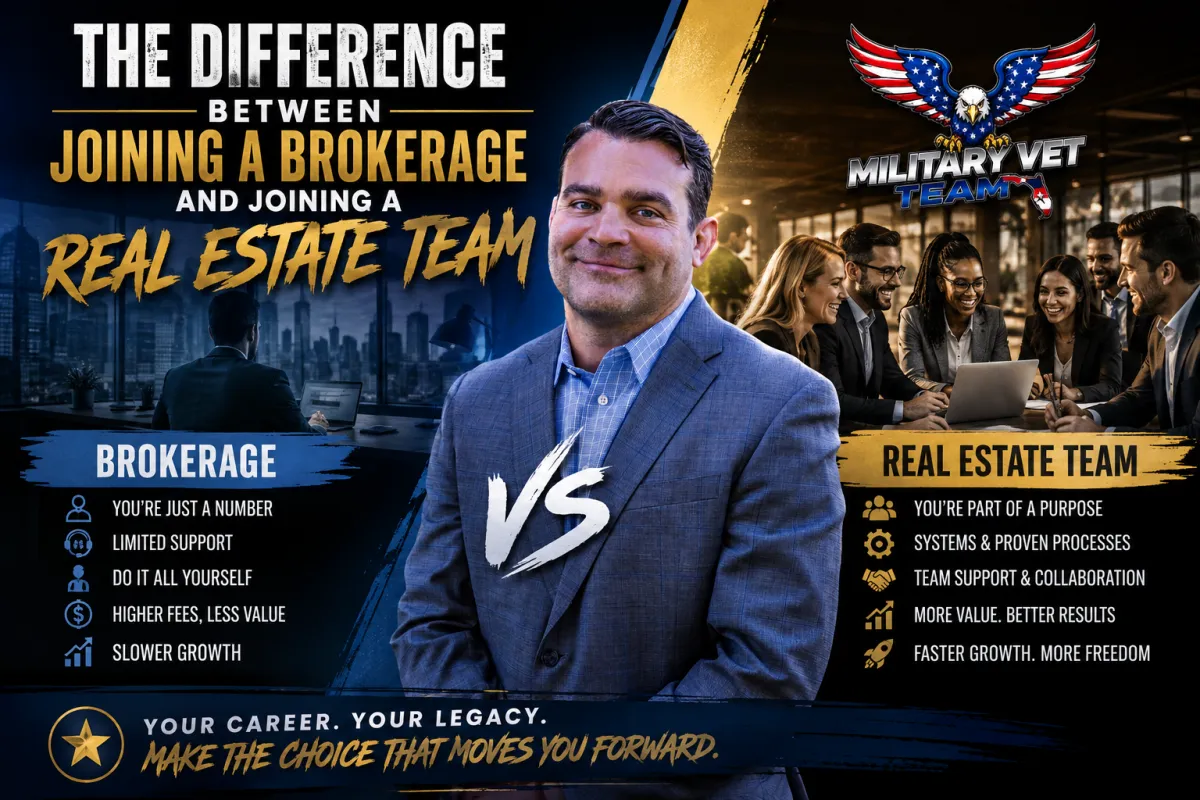 Difference Between Joining a Brokerage and Joining a Real Estate Team
