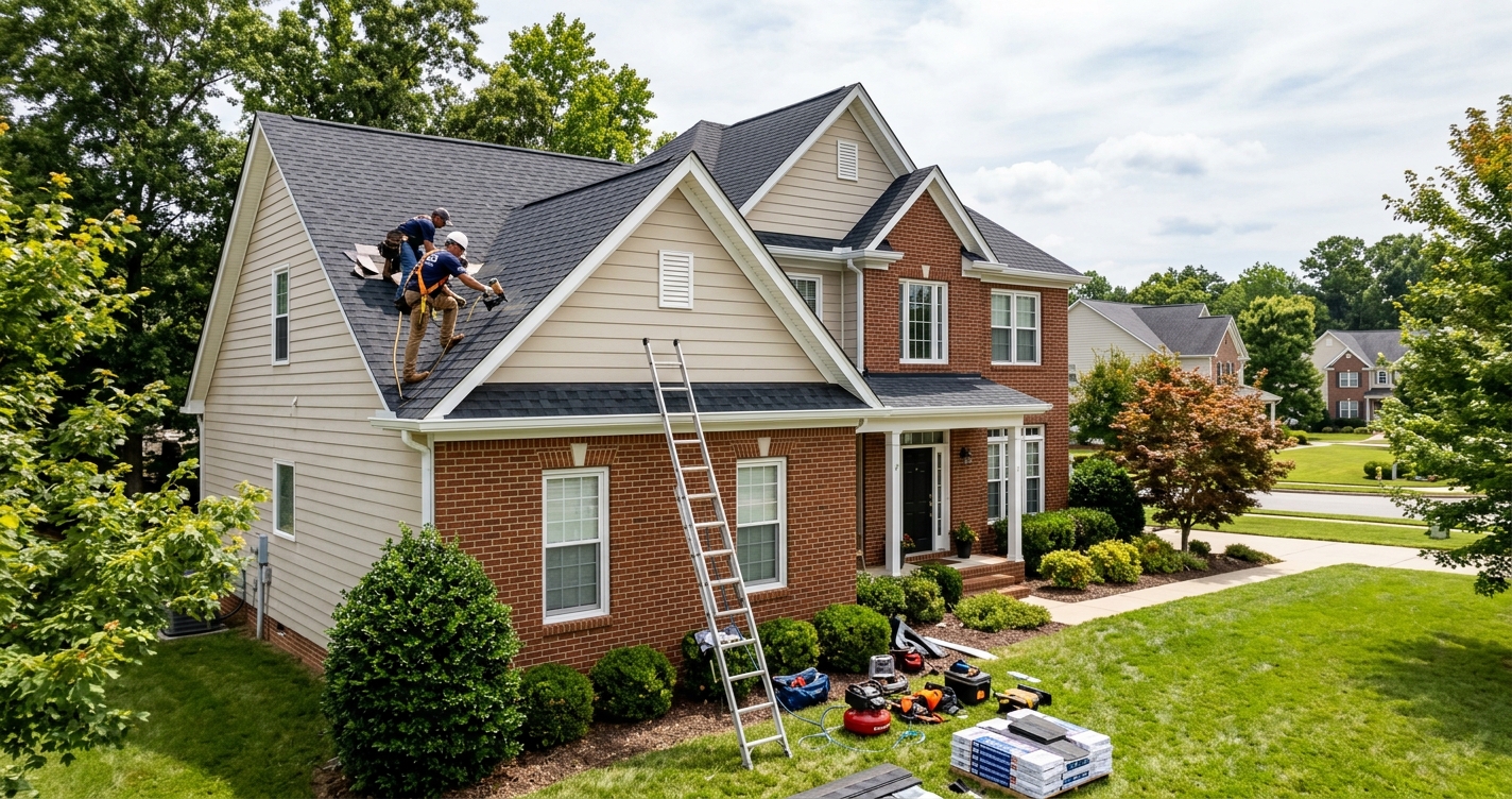 Asphalt Shingles vs Metal Roofing for North Carolina Homes